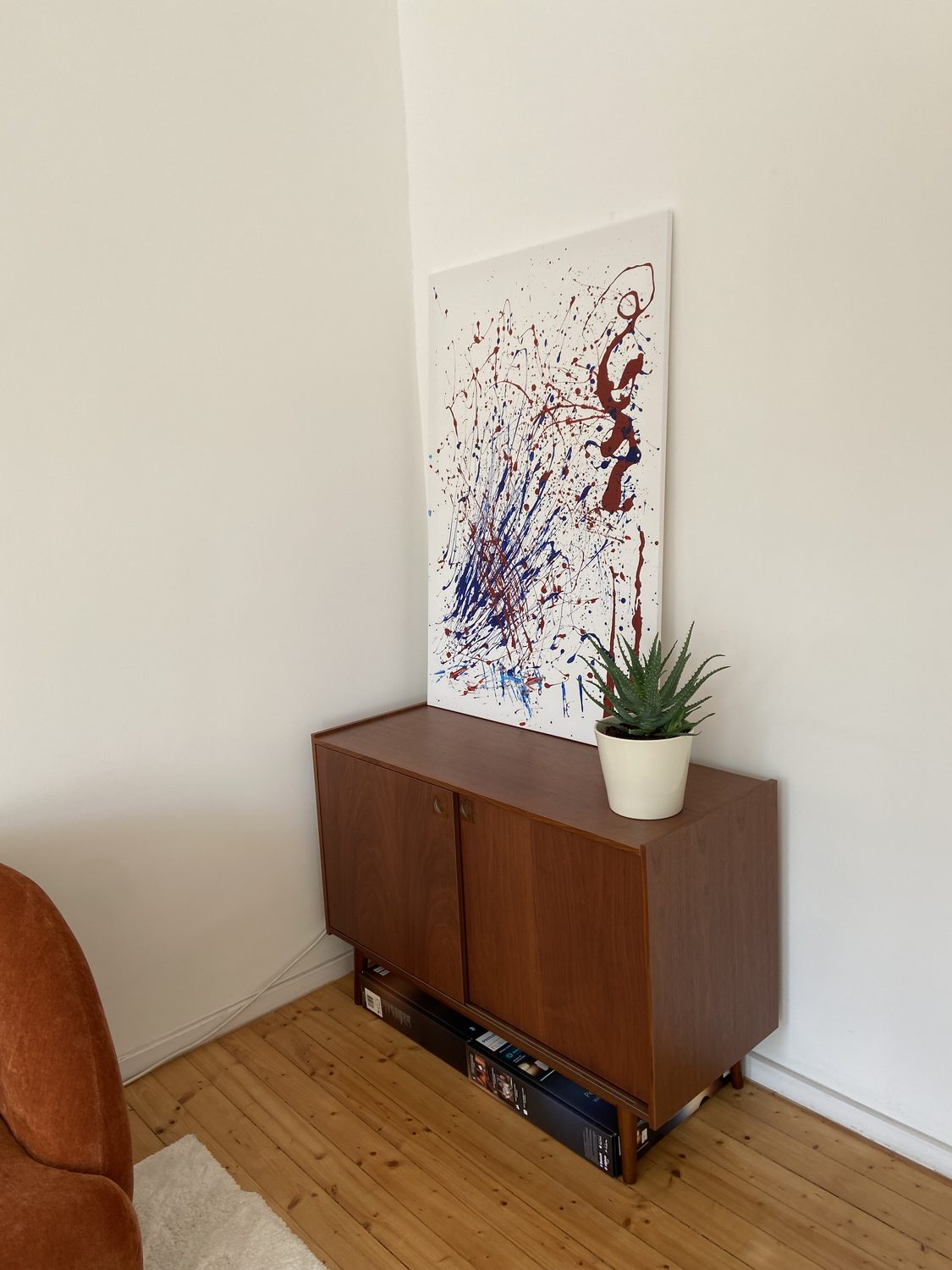Hérô painting — by the sideboard